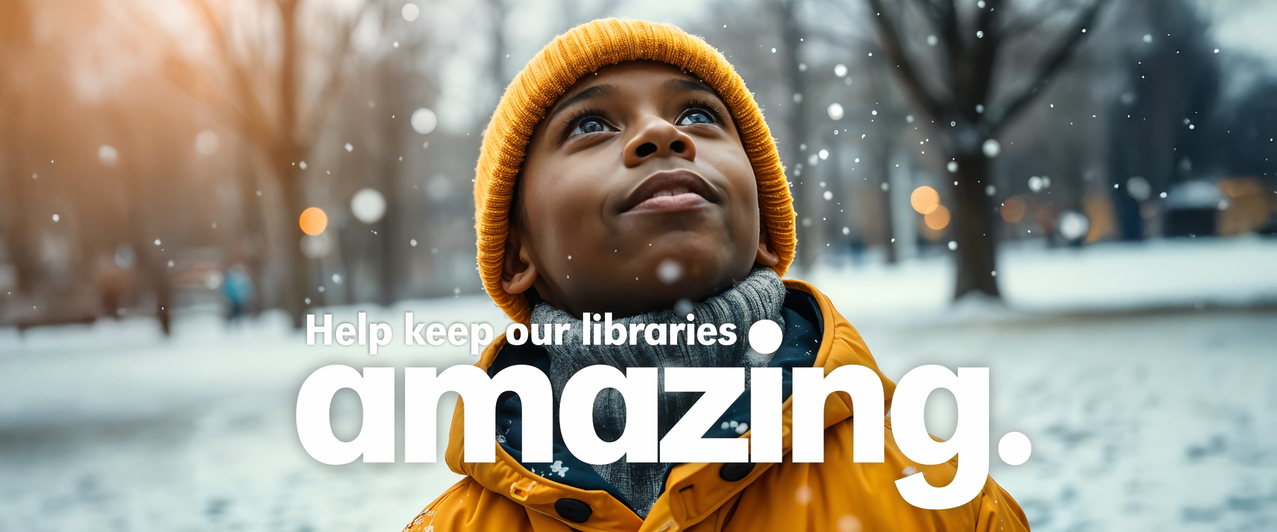 Help Keep Our Libraries Amazing.